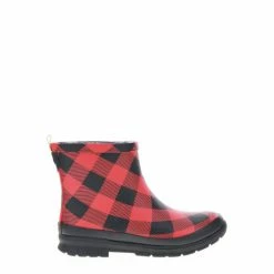 Western Chief Women's Buffalo Shorty Chelsea Boot Boots Red