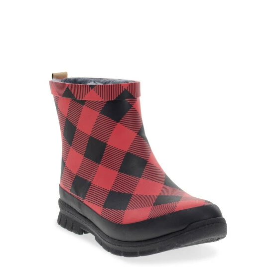 Western Chief Women's Buffalo Shorty Chelsea Boot Boots Red 2 Western Chief Women's Buffalo Shorty Chelsea Boot Boots Red - Image 2