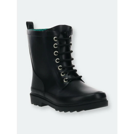 Western Chief Kids Combat Rain Boot Apparel Black 2 Western Chief Kids Combat Rain Boot Apparel Black - Image 2