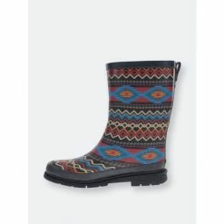 Western Chief Women's Country Stripe Mid Rain Boot Boots Gray 12 Western Chief Women's Country Stripe Mid Rain Boot Boots Gray -Western Chief shop unnamed file 1030