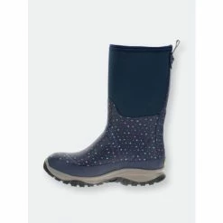 Western Chief Women's Dainty Dot Neoprene Mid Boot - Navy Boots -Western Chief shop unnamed file 1118