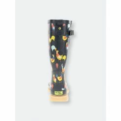 Western Chief Women's Chicken Plaid Tall Rain Boot Boots Navy 9 Western Chief Women's Chicken Plaid Tall Rain Boot Boots Navy -Western Chief shop unnamed file 1132