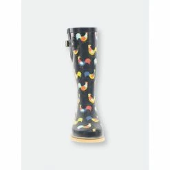 Western Chief Women's Chicken Plaid Tall Rain Boot Boots Navy 10 Western Chief Women's Chicken Plaid Tall Rain Boot Boots Navy -Western Chief shop unnamed file 1133
