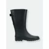 Western Chief Women&apos;s Solid Vari-Fit Tall Rain Boot Boots Black