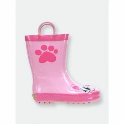 Western Chief Kids Khloe The Kitty Rain Boots Apparel Pink