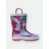 Western Chief Kids Tie Dye Rain Boot - Fuschia Apparel Fuchsia