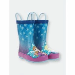 Western Chief Kids Frozen 2 Fearless Sisters Rain Boot - Turquoise Apparel