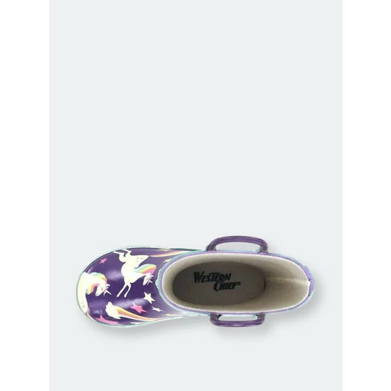 Western Chief Kids Unicorn Dreams Rain Boot Apparel Purple - Image 7