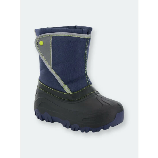 Western Chief Kids Selah Winter Snow Boot Apparel Navy 2 Western Chief Kids Selah Winter Snow Boot Apparel Navy - Image 2
