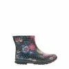 Western Chief Women's Boho Bloom Shorty Chelsea Boot Boots Black