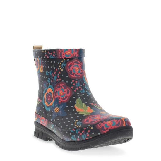 Western Chief Women's Boho Bloom Shorty Chelsea Boot Boots Black - Image 2