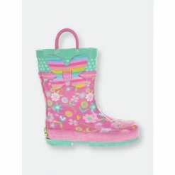 Western Chief Kids Flutter Rain Boot - Pink Boots