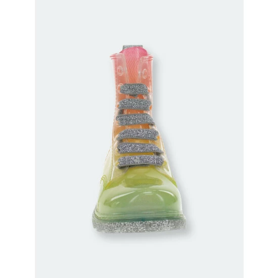 Western Chief Kids Glitter Combat Boot Apparel Multi 4 Western Chief Kids Glitter Combat Boot Apparel Multi - Image 4