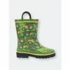 Western Chief Kids Vintage Tractors Rain Boot Apparel Green