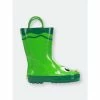 Western Chief Kids Frog Rain Boots Apparel Green