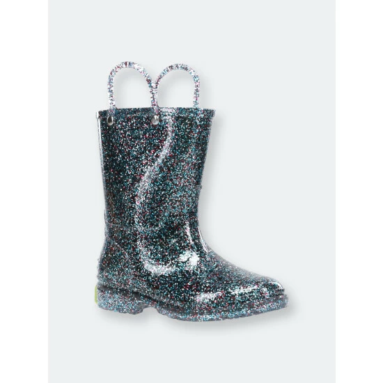 Western Chief Kids Glitter Rain Boots Apparel Multi 2 Western Chief Kids Glitter Rain Boots Apparel Multi - Image 2