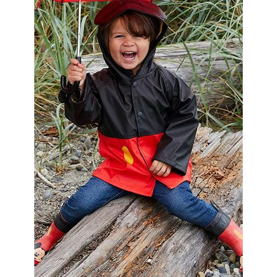 Western Chief Kids Mickey Mouse Rain Coat Apparel Red 4 Western Chief Kids Mickey Mouse Rain Coat Apparel Red - Image 4