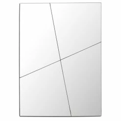 Camden Isle Contemporary Frameless 21.7 In. X 31.5 In. Casual Rectangle Classic Accent Mirror Lighting & Mirrors
