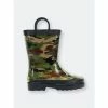 Western Chief Kids Camo Rain Boots Apparel Green