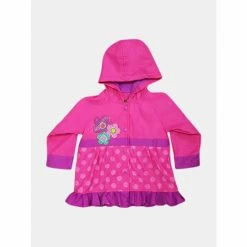 Western Chief Kids Flower Cutie Rain Coat Apparel Pink