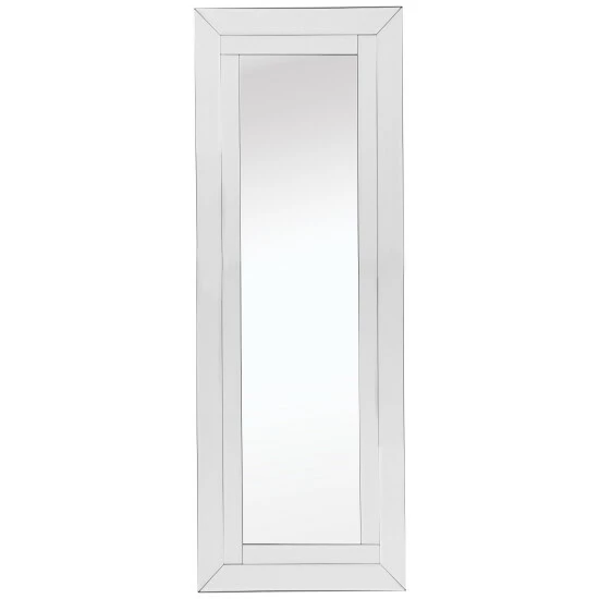 Camden Isle Lincoln 16" X 48" Casual Rectangle Classic Accent Mirror Lighting & Mirrors Clear 1 Camden Isle Lincoln 16" X 48" Casual Rectangle Classic Accent Mirror Lighting & Mirrors Clear