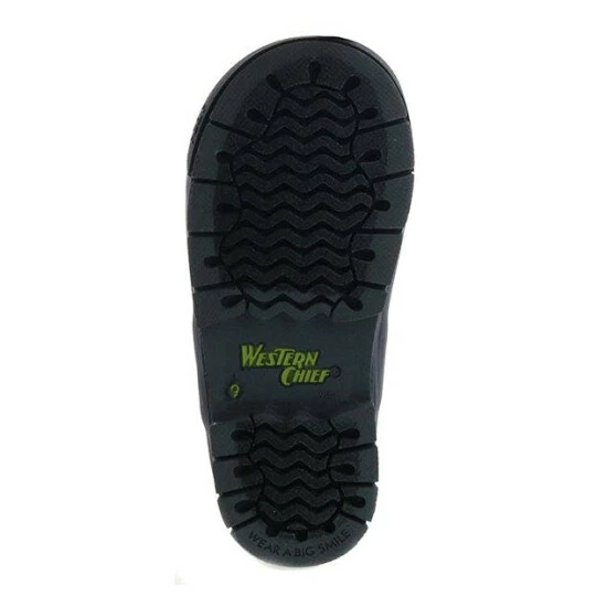 Western Chief Kids Gone Fish'n Rain Boot Shoes Navy 7 Western Chief Kids Gone Fish'n Rain Boot Shoes Navy - Image 7