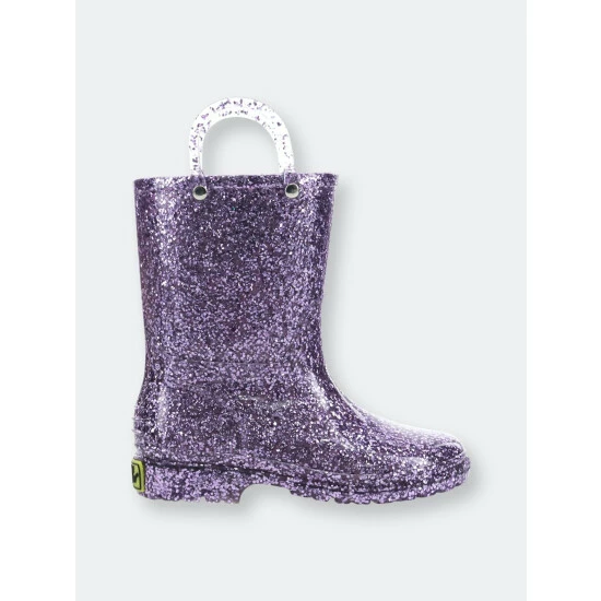 Western Chief Kids Glitter Rain Boots Apparel Lilac