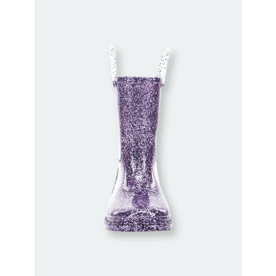Western Chief Kids Glitter Rain Boots Apparel Lilac - Image 4