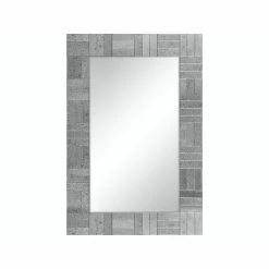 Camden Isle Columbia 23.625 In. X 35.375 In. Casual Rectangle Framed Classic Accent Mirror Lighting & Mirrors Gray