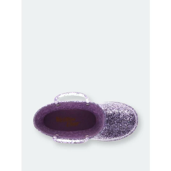 Western Chief Kids Glitter Rain Boots Apparel Lilac - Image 6