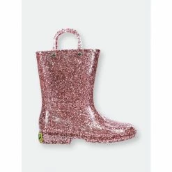 Western Chief Kids Glitter Rain Boots - Rose Gold Apparel