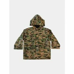 Western Chief Kids Camo Rain Coat Apparel Green