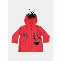 Western Chief Kids Ladybug Rain Coat Apparel Red