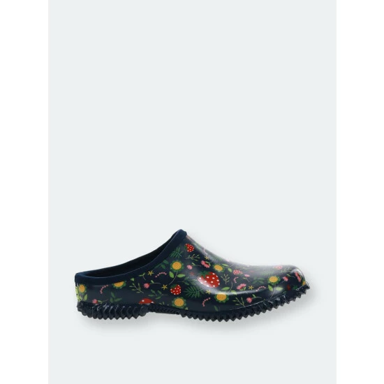 Western Chief Women's Garden Strawberries Clog - Navy Mules & Slides 1 Western Chief Women's Garden Strawberries Clog - Navy Mules & Slides