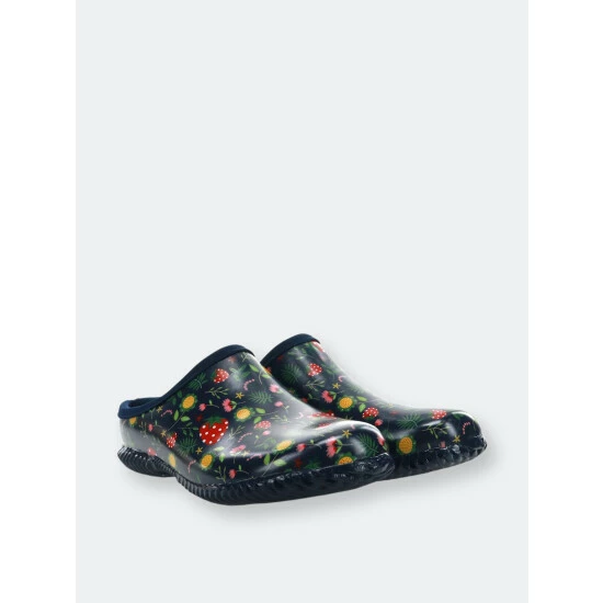Western Chief Women's Garden Strawberries Clog - Navy Mules & Slides 2 Western Chief Women's Garden Strawberries Clog - Navy Mules & Slides - Image 2