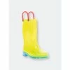 Western Chief Kids Neon Lighted Rain Boot Apparel Acid Yellow