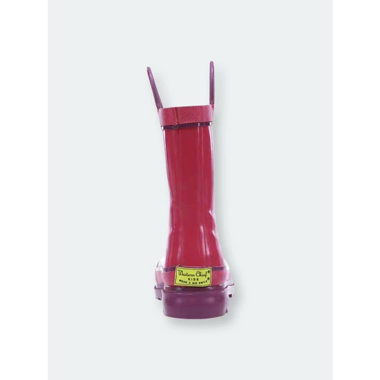 Western Chief Kids Firechief 2 Rain Boot - Pink Apparel - Image 5