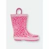 Western Chief Kids Leopard Rain Boot Apparel Fuschia