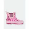 Western Chief Kids Leopard Chelsea Rain Boot Apparel Fuschia