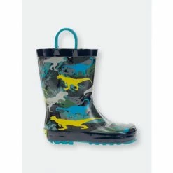 Western Chief Kids Dino Scatter Rain Boot - Blue Apparel