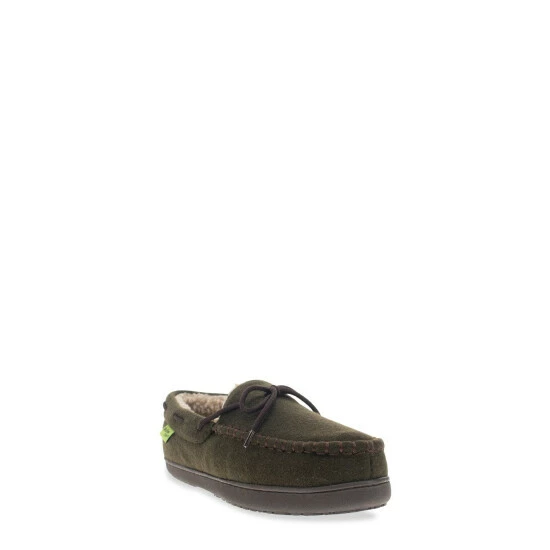 Western Chief Men's Moc Slipper - Olive Slippers 2 Western Chief Men's Moc Slipper - Olive Slippers - Image 2