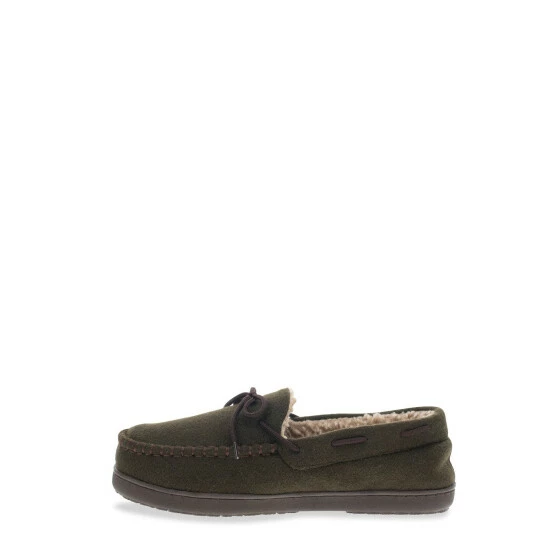 Western Chief Men's Moc Slipper - Olive Slippers 3 Western Chief Men's Moc Slipper - Olive Slippers - Image 3