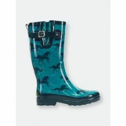 Western Chief Women&apos;s Horse Haven Rain Boot - Turquoise Boots