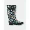Western Chief Women&apos;s Heavenly Garden Tall Boot - Black Boots