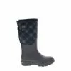 Western Chief Women&apos;s Buffalo Check Vari-Fit Polarprene Tall Rain Boot Boots Black