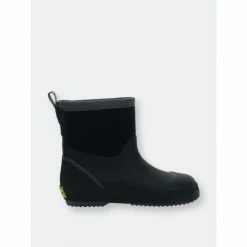 Western Chief Kids Shorty Neoprene Rain Boot - Black Apparel