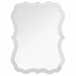 Camden Isle Perfect Symmetry Casual Irregular Classic Accent Mirror Lighting & Mirrors Clear