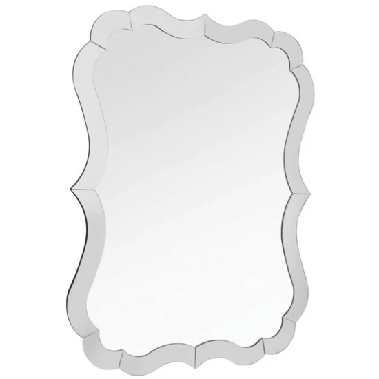 Camden Isle Perfect Symmetry Casual Irregular Classic Accent Mirror Lighting & Mirrors Clear 2 Camden Isle Perfect Symmetry Casual Irregular Classic Accent Mirror Lighting & Mirrors Clear - Image 2