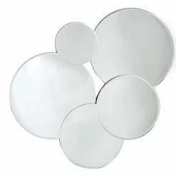 Camden Isle Webster 20.4" X 23.9" Casual Irregular Classic Accent Mirror Lighting & Mirrors Clear