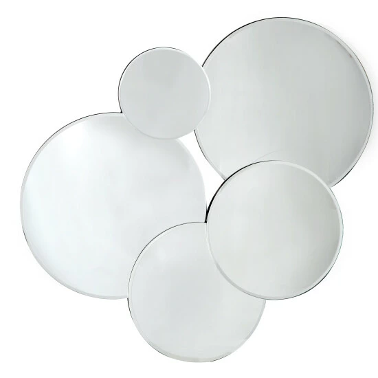 Camden Isle Webster 20.4" X 23.9" Casual Irregular Classic Accent Mirror Lighting & Mirrors Clear